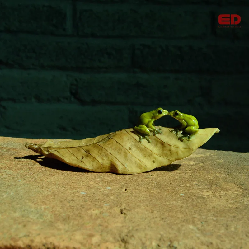 Коллекция на каждый день микро мини животные садовая Статуэтка фигурки лягушка