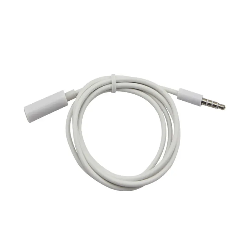 Портативный 3 5 мм разъем для наушников аудио кабель удлинитель iphone 5se 6 iPad iPod MP3
