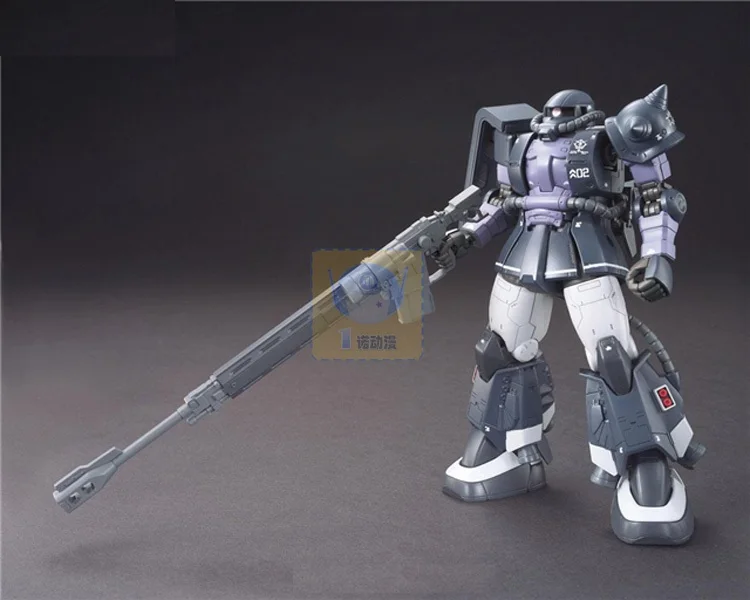 Оригинальная модель Gundam HG 1/144 MS 06R 1A ZAKU 2 ZEON с высокой мобильностью раздвижной