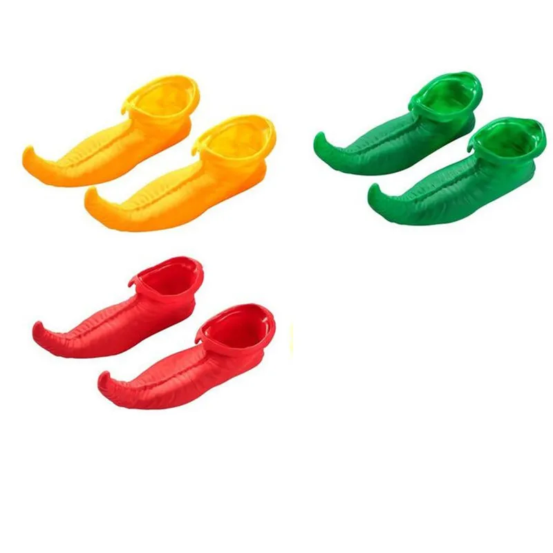 Funny Rubber Pointed Clown Shoes Amusement Park Circus Performance Party Dress Decor Purim Halloween Christmas|purim| |