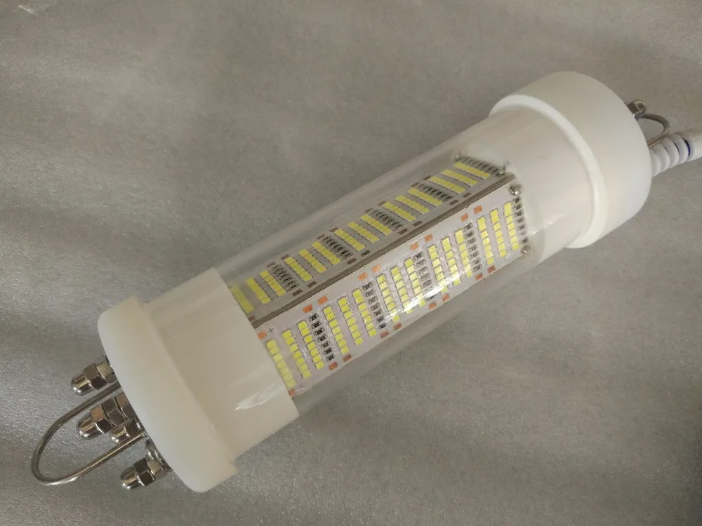 5 м кабель переменного тока с регулируемой яркостью 420 шт. SMD2835 140W 12V Светодиодный лампа для подводного плавания рыболовные огни подводный фонарь