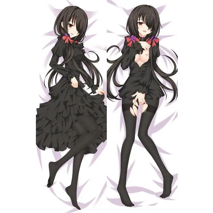 Новинка короткая футболка с героями из японского аниме Кошмар DATE A LIVE токисаки