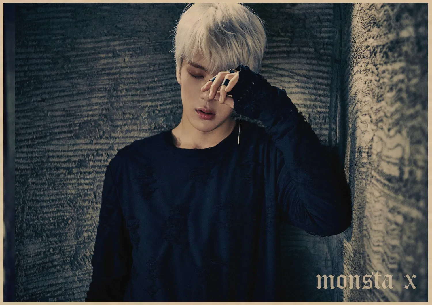 23 Ретро MONSTA X плакаты Корейская группа крафт-бумага плакаты четкое изображение принты наклейки на стену украшение дома художественный плакат подарок A1 - Цвет: 23