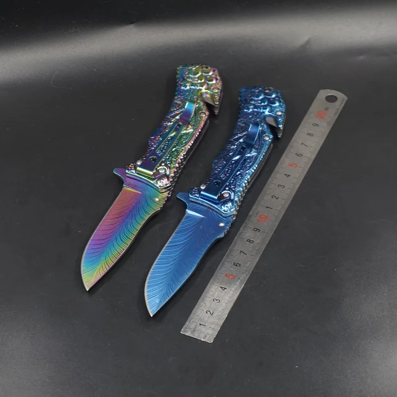 Складной карманный нож охотничий тактический для выживания боевые походные ножи