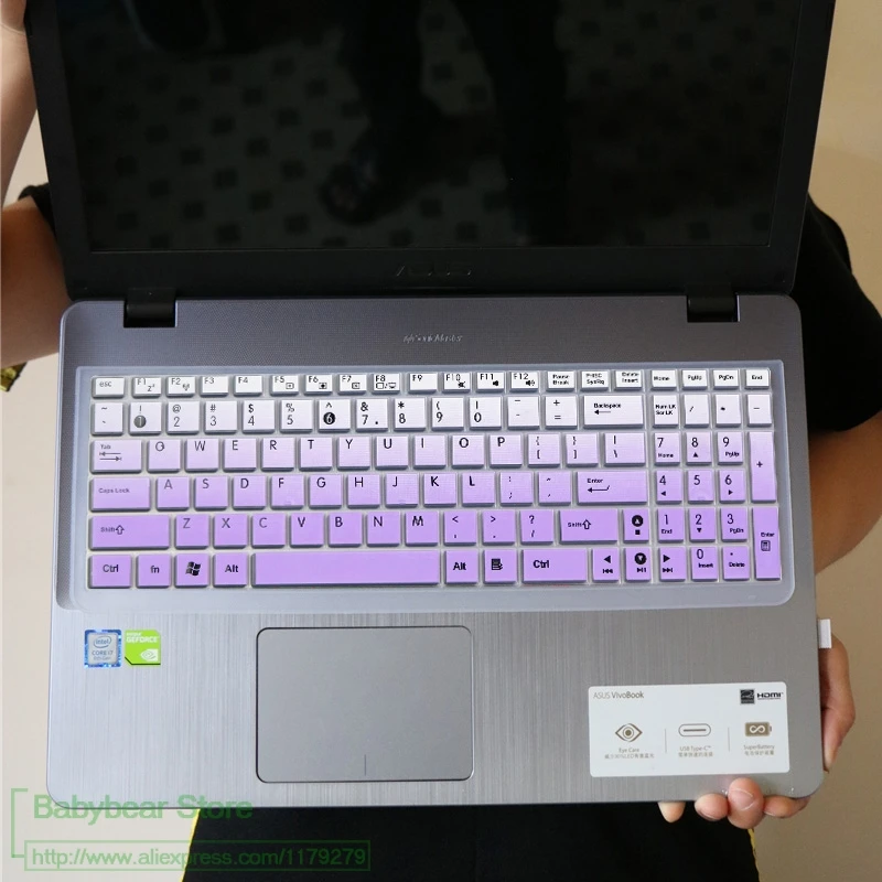 Защитная крышка клавиатуры для ноутбука 15 6 дюйма защитная Asus Vivobook X542Uf X542Ur X542Un X542Uq