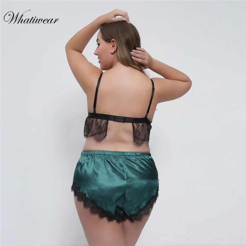 Whatiwear пижамный комплект для сна, Сексуальная атласная пижама с ресницами, женская летняя Пижама, модная Пижама с цветами для женщин