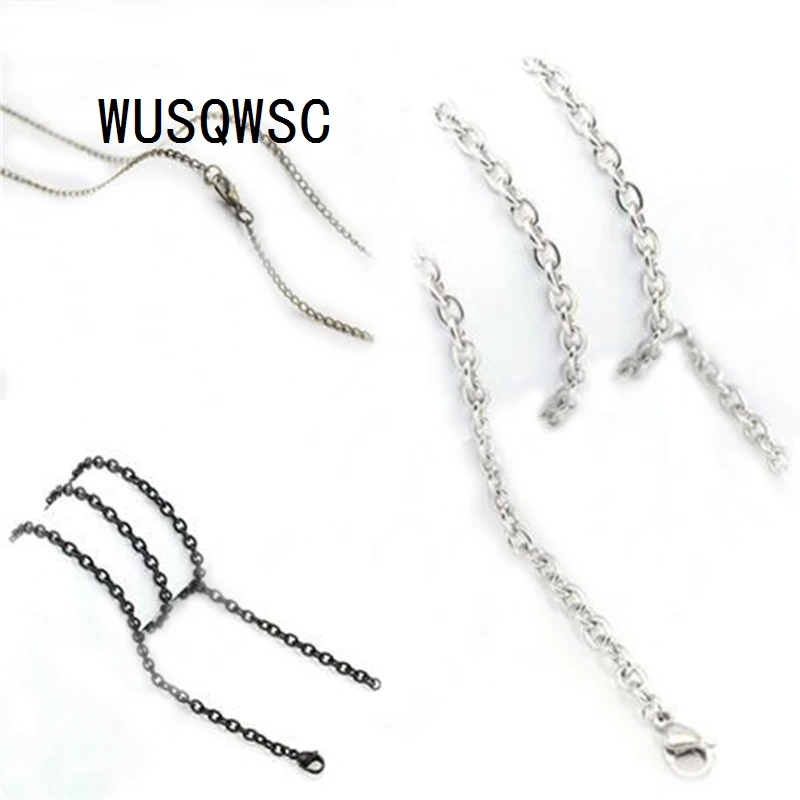 WUSQWSC Сверхъестественное стекло кулон ожерелье последние бронзовые серебряные