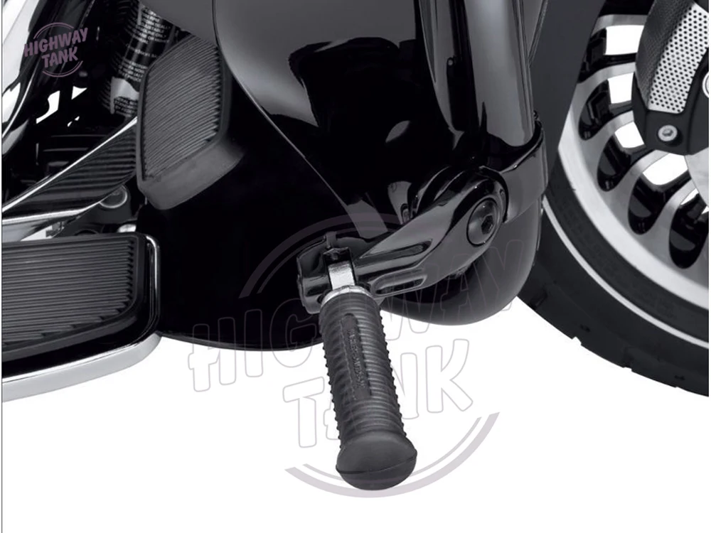 32 мм 1 25 &quotчерный хром мотоциклетные опоры для ног короткие Угловые регулируемые