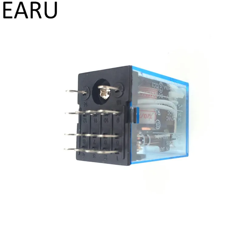 Электронное Микро Мини электромагнитное реле MY4NJ 5 А 14 контактов катушка 4DPDT с