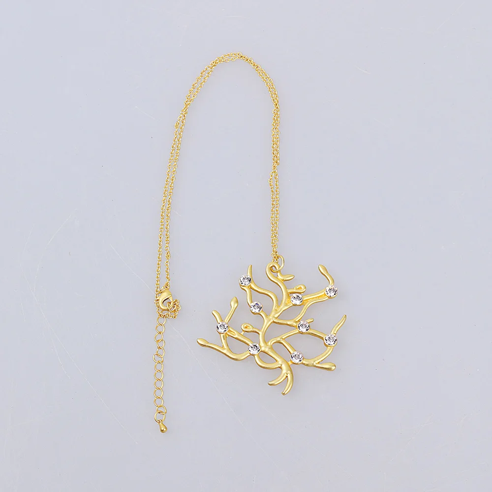 Косплэй новый фильм Красота и чудовище розовое дерево кулон Цепочки ожерелья