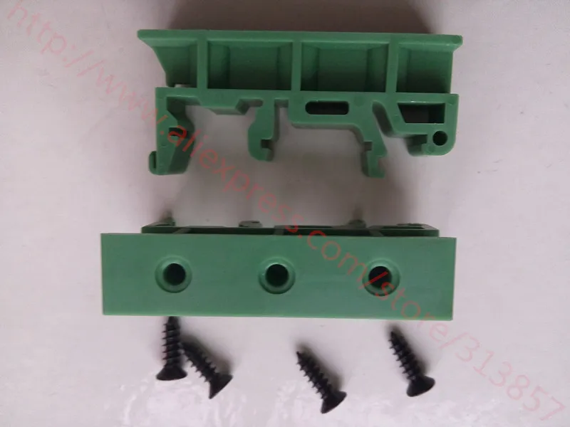 100% новый переходник для монтажа печатной платы на DIN-рейку 35 мм держатель оптовая