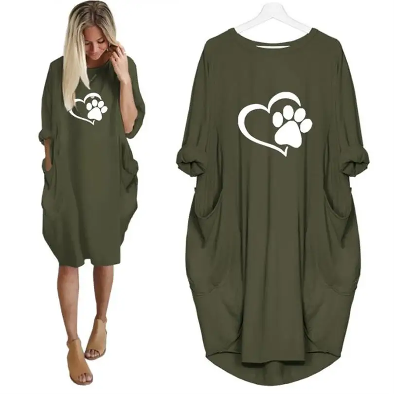 Новая модная футболка с карманом и принтом в виде кота сердца для женщин женская