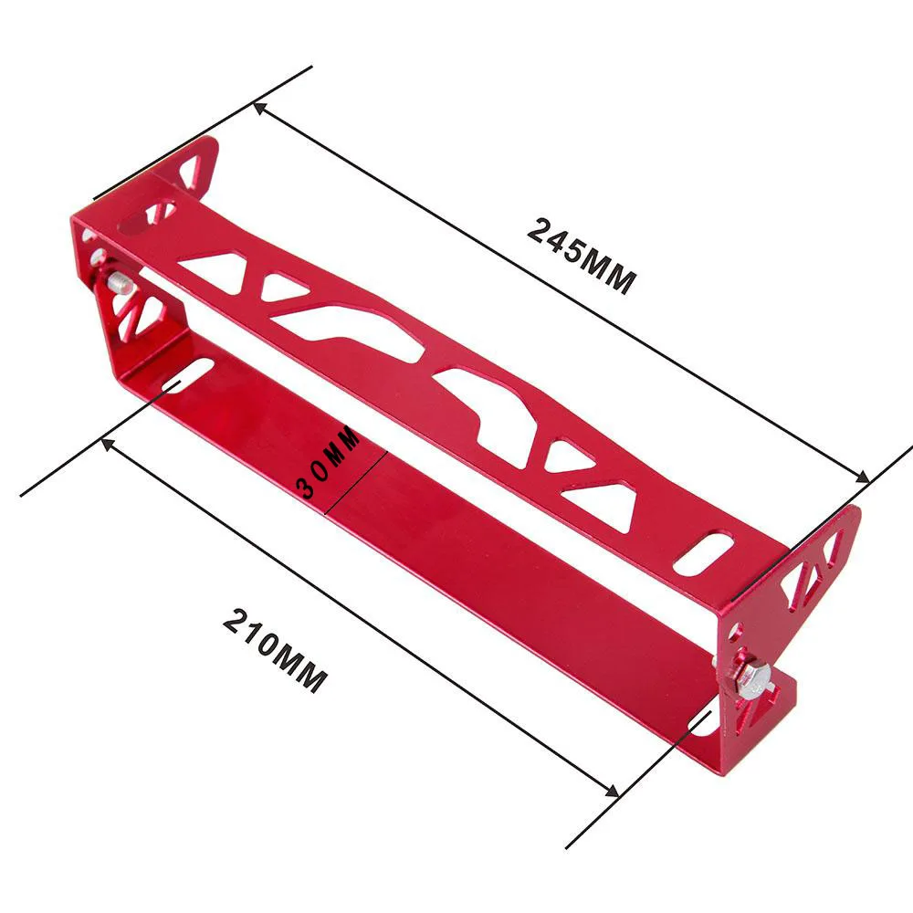 Ryanstar Универсальный алюминиевый автомобильный Стайлинг рамка номерного знака