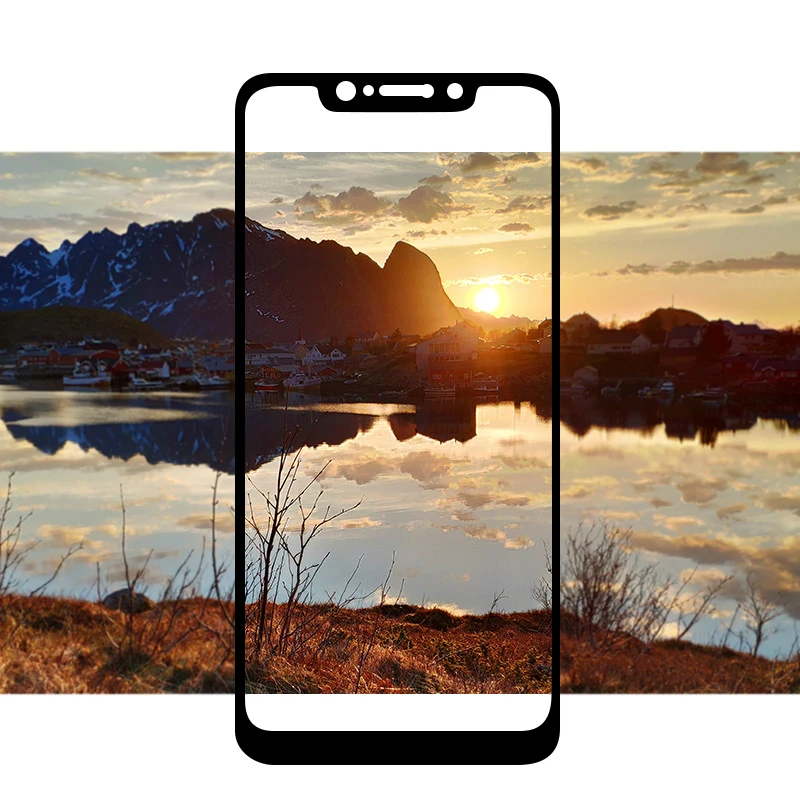 Защитные пленки с полным покрытием экрана для Xiaomi Redmi Note 6 Pro защита от царапин