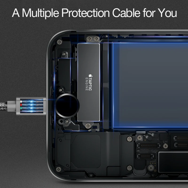 Cafele usb зарядный кабель для iPhone X Xr Xs Max 8 7 6s Plus Быстрая зарядка и синхронизация