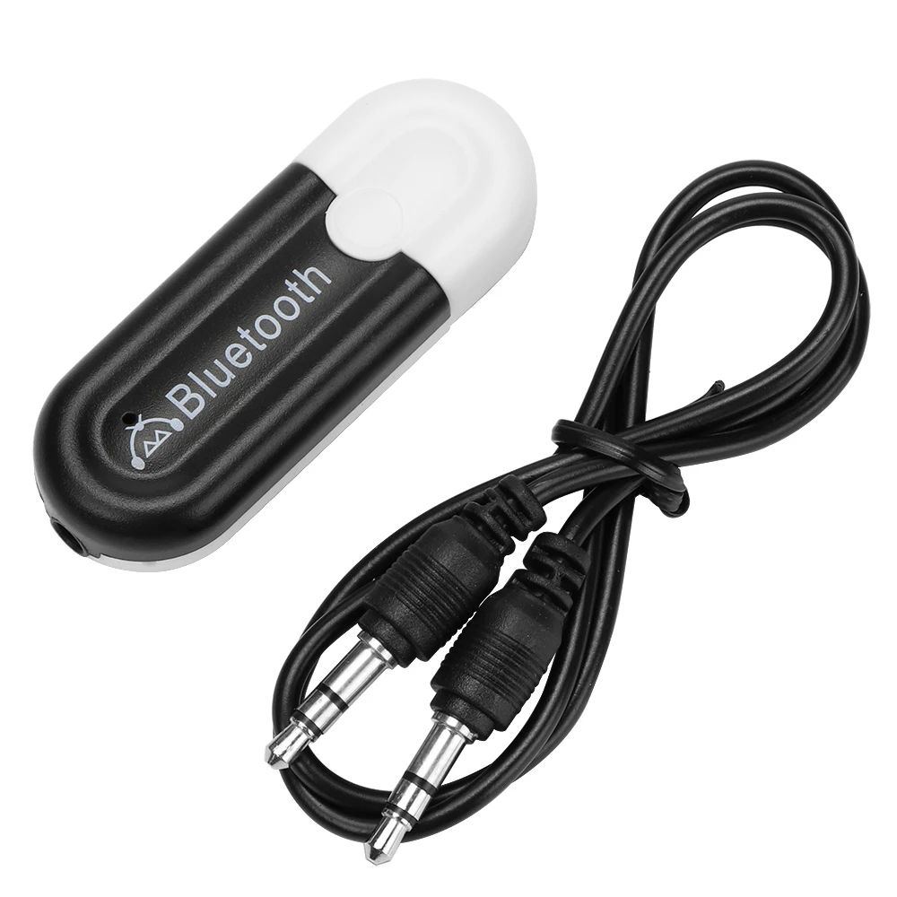 ONEVER 3.5 мм Bluetooth гарнитура для авто A2DP Музыка Аудио приемник AUX двойной Выход