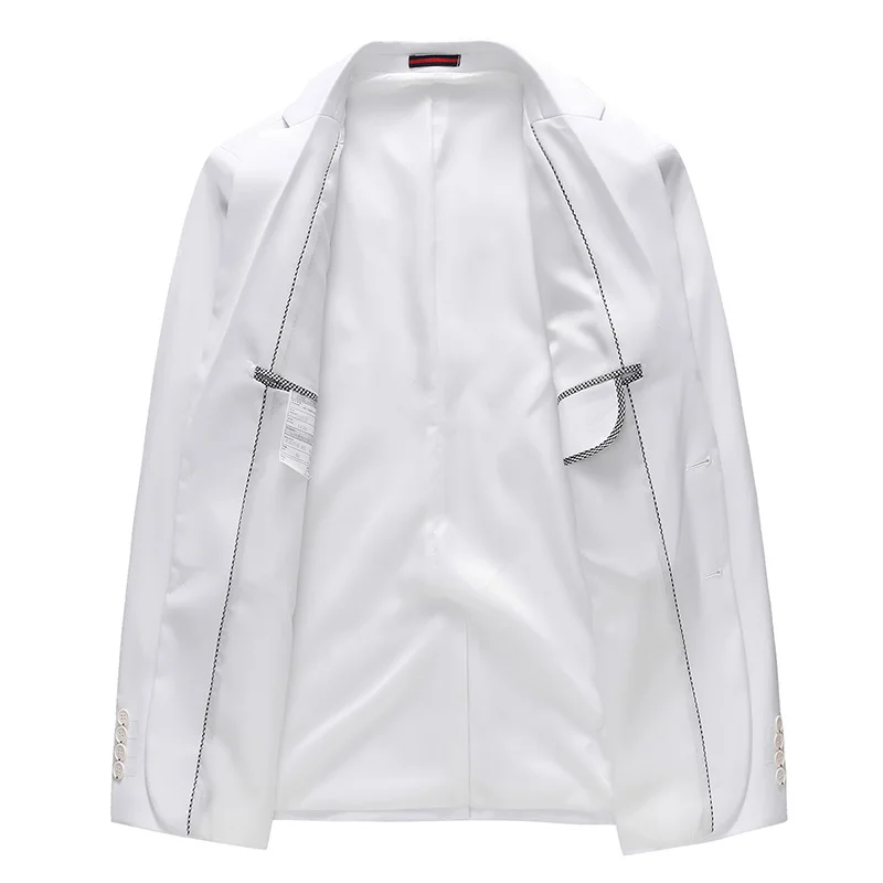 MOGU Для мужчин Новое поступление Весенний костюм Блейзер Мода Slim Fit мужской