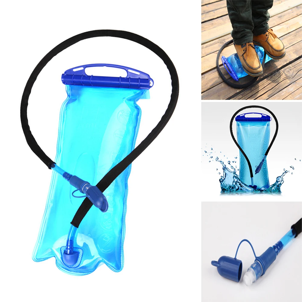 PEVA 2L складной стакан для воды сумка Экологичная уличная спортивная бутылка