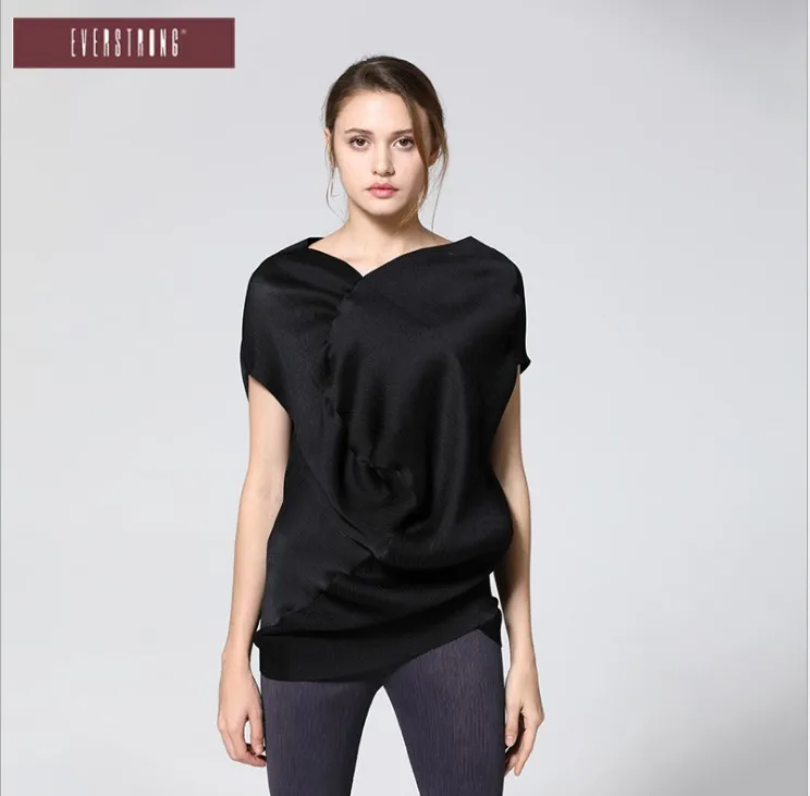 Miyake модная плиссированная футболка с v-образным вырезом и рукавами «летучая мышь»
