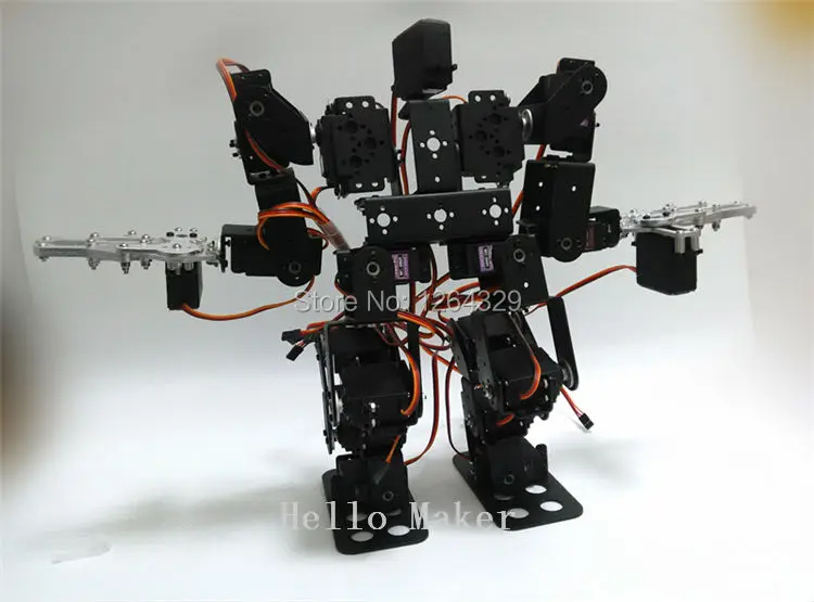 19 DOF гуманоид biped/шагающий робот высокий крутящий момент сервопривода