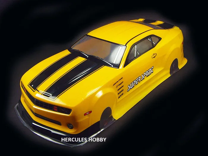 Корпус RC 1:10 ПВХ окрашенный 190 мм ширина автомобильный Корпуса 1/10 дорожный Дрифт