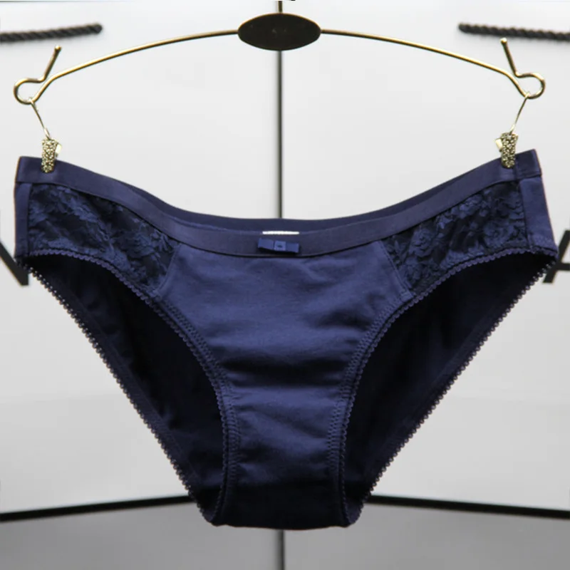 Сексуальное Кружевное Нижнее Белье Женские Мягкие Хлопковые Трусики Стринги