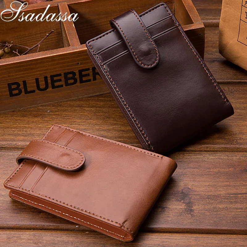 Винтаж hasp для мужчин женские кошельки кошелек кожаный бренд бизнес держатель