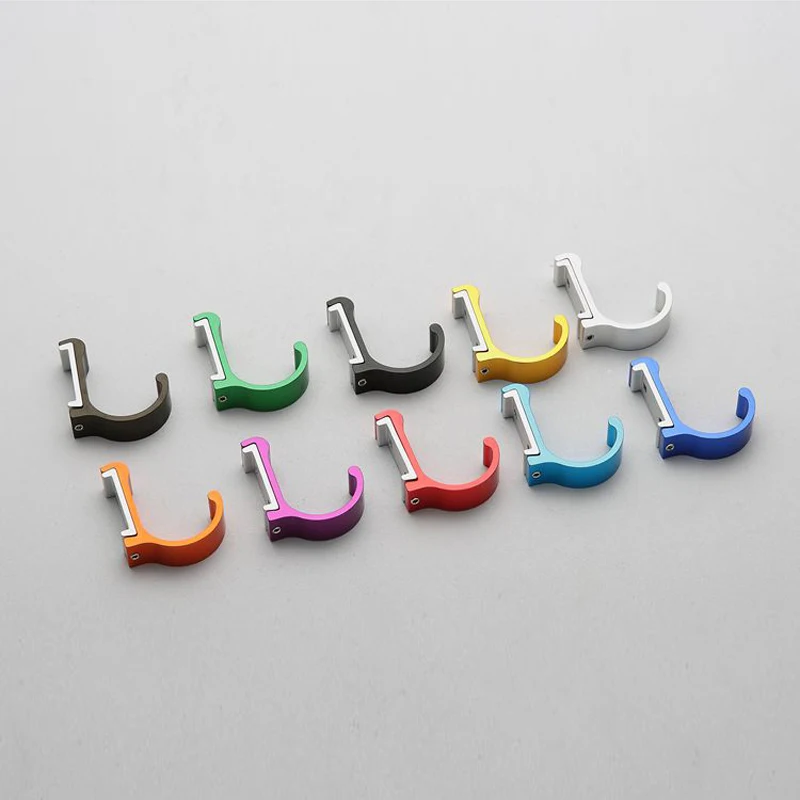 1 шт. декоративная алюминиевая настенная вешалка для полотенец 9 цветов|colorful wall