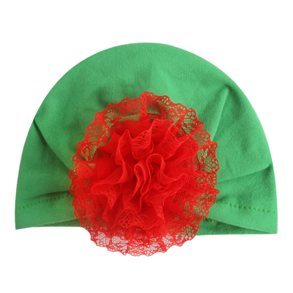 10 Цвет для новорожденных маленьких мальчиков и девочек тюрбан хлопковые Beanie