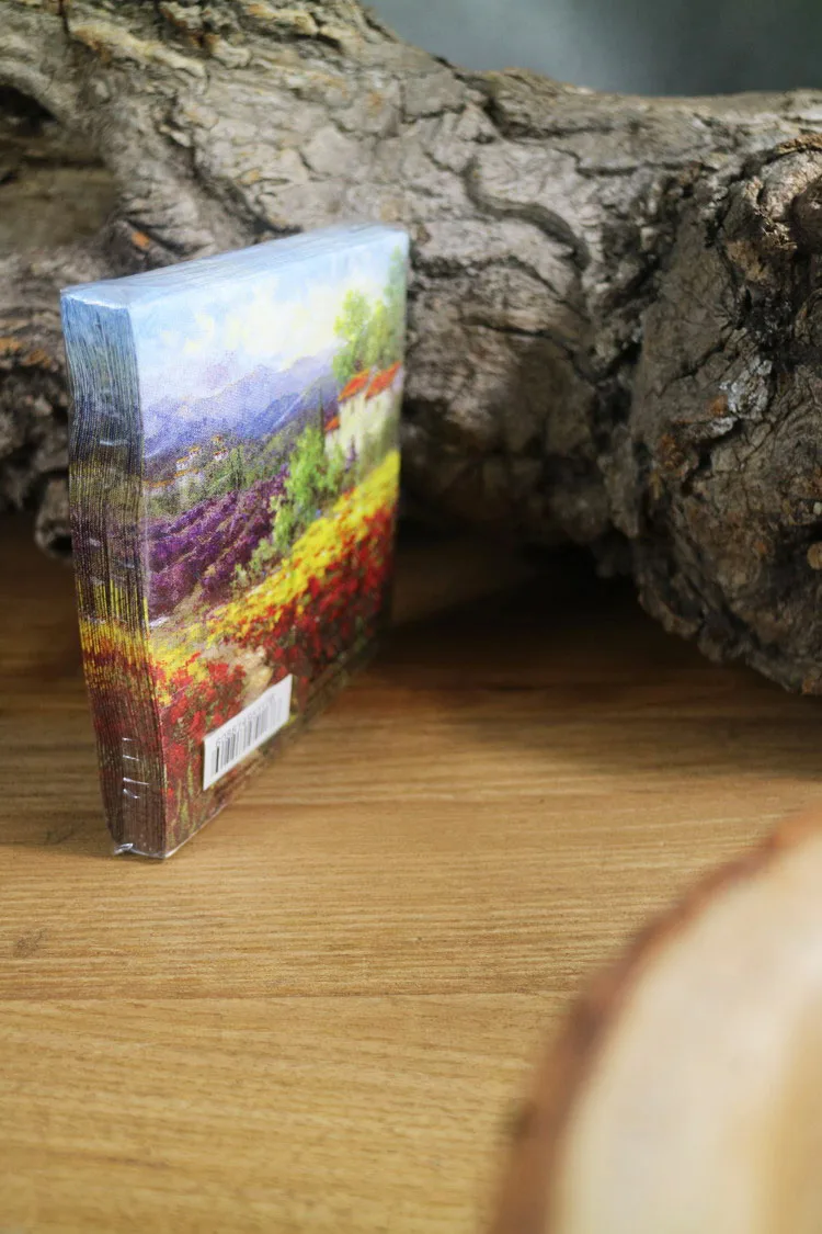 Бумажные салфетки 25 см милый носовой платок красного желтого фиолетового цветов