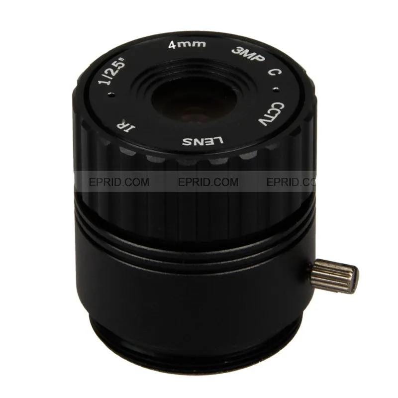 

1/2.5" 4mm 3MP F2.0 CS Mount CCTV IR Fixed Lens Wide Angle View