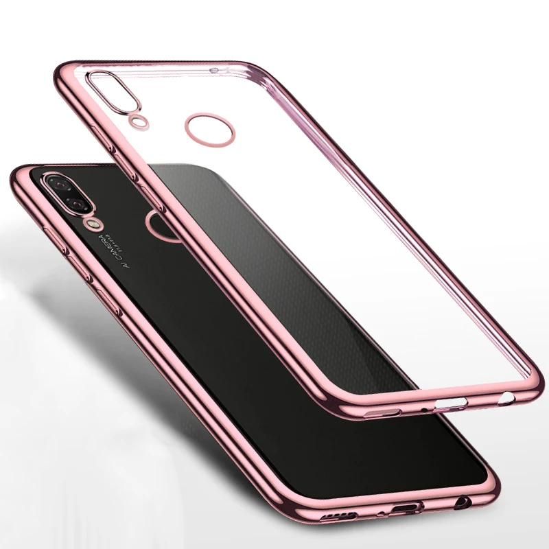 Для Xiaomi Redmi Note 7 Чехол 3D Лазерное покрытие Роскошный чехол из мягкого ТПУ Прозрачный чехол для Xiaomi Redmi Note 7 Pro Redmi7 яркий чехол для телефона s - Цвет: RosGod