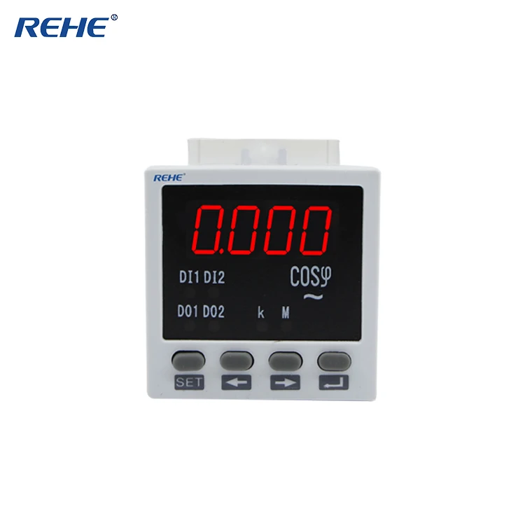 REHE RH-H81 48*48MM Panel SINGLE-phase Power Factor Meter Electrical | Инструменты