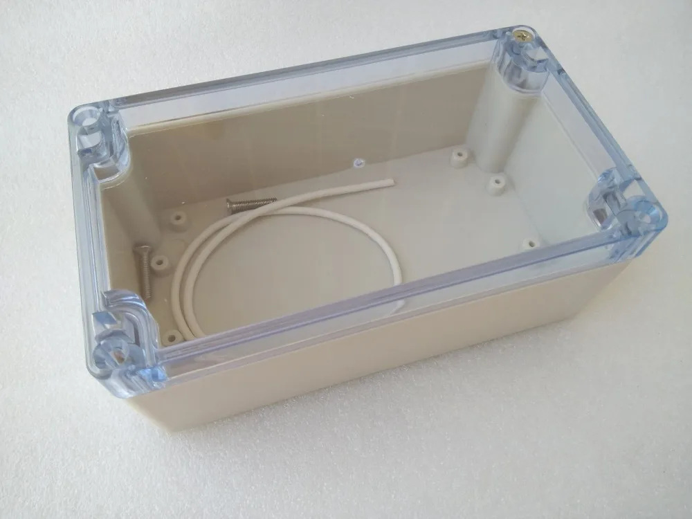 Прозрачная пластиковая Водонепроницаемая оболочка 158*90*60 мм|enclosure waterproof|enclosure