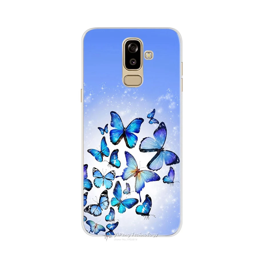 Мягкий чехол для телефона Samsung Galaxy j8 2018 j810f силиконовый из ТПУ SM j810 чехол-бампер |