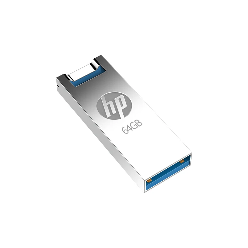 Hp USB флэш-накопитель 16 ГБ 32 ГБ 64 ГБ v295w металлический круг USB флеш-накопитель U диск на ключе дропшиппинг Флешка 32 Гб