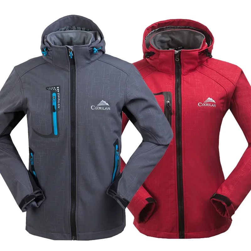 

New Male Female Sportwear Fishing Ski Camping Coat Softshell Outdoor Jacket Men Women Windbreaker Climbing Jackets Hiking Coats