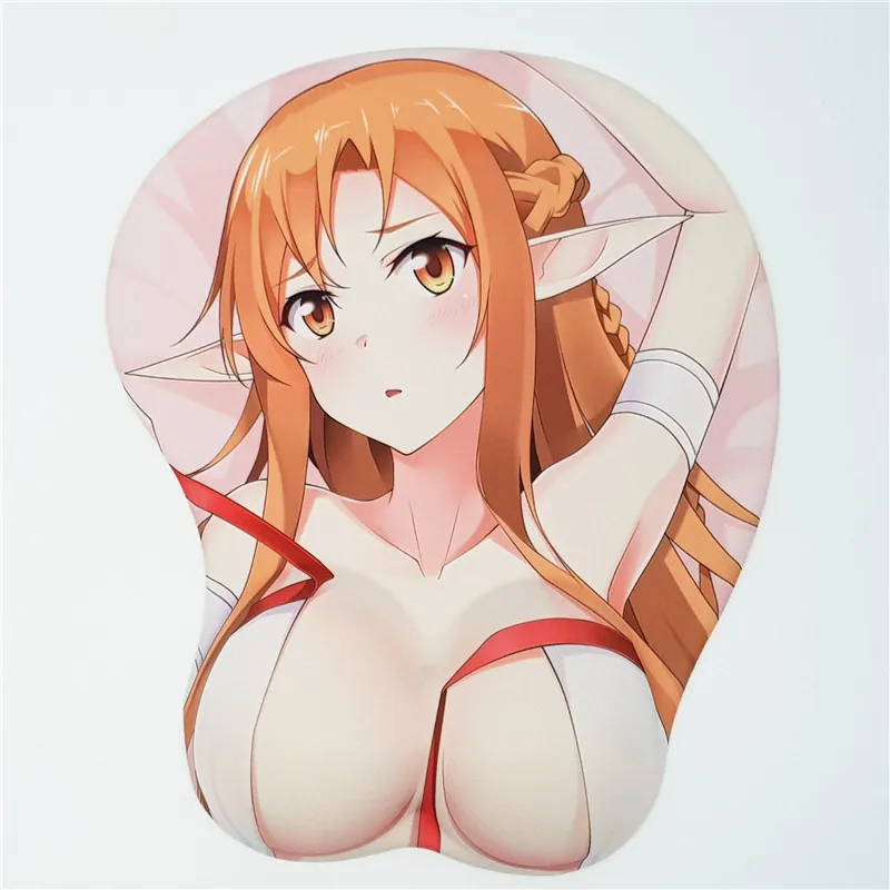 

Sword Art Online Asuna Anime 3D Oppai Mouse Pad Wrist rest