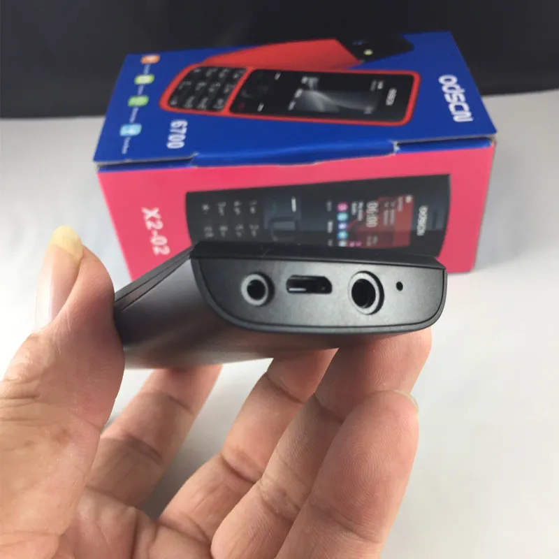 Оригинальный ODSCN X2-02 две sim-карты Bluetooth громкий динамик мобильные телефоны