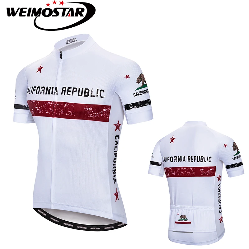 Pro Team Weimostar Джерси для велоспорта Калифорния ropa ciclismo Maillot MTB горный велосипед