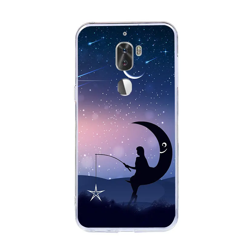 NORLSTY Soft Silicone Phone Cover For Letv Cool 1 Case Painted LeEco cool Dual Leeco Coolpad Cool1 Cases Flower Plants |