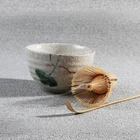 Японский Namako цветочный чай церемония чаша для маття Совок 100 Граф венчик