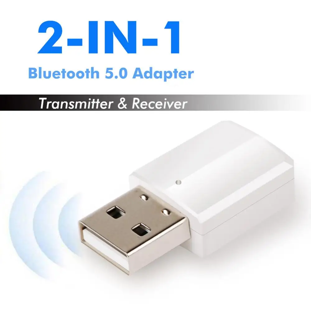 Портативный Bluetooth V5.0 мини приемник ZF169 аудио USB передатчик адаптер для ТВ/ПК