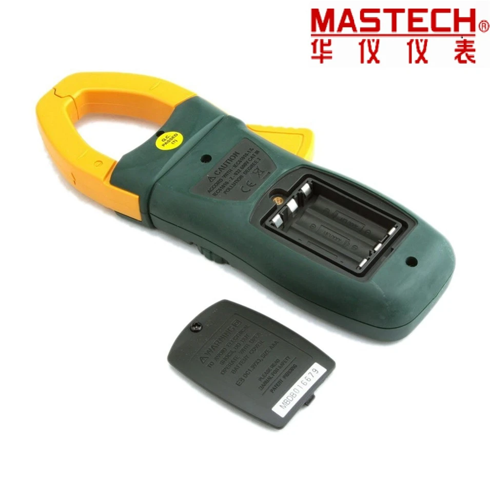 MASTECH MS2138 Цифровой клещи мультиметр DC/AC Напряжение ток 1000a пинза amperimetrica ЖК-дисплей