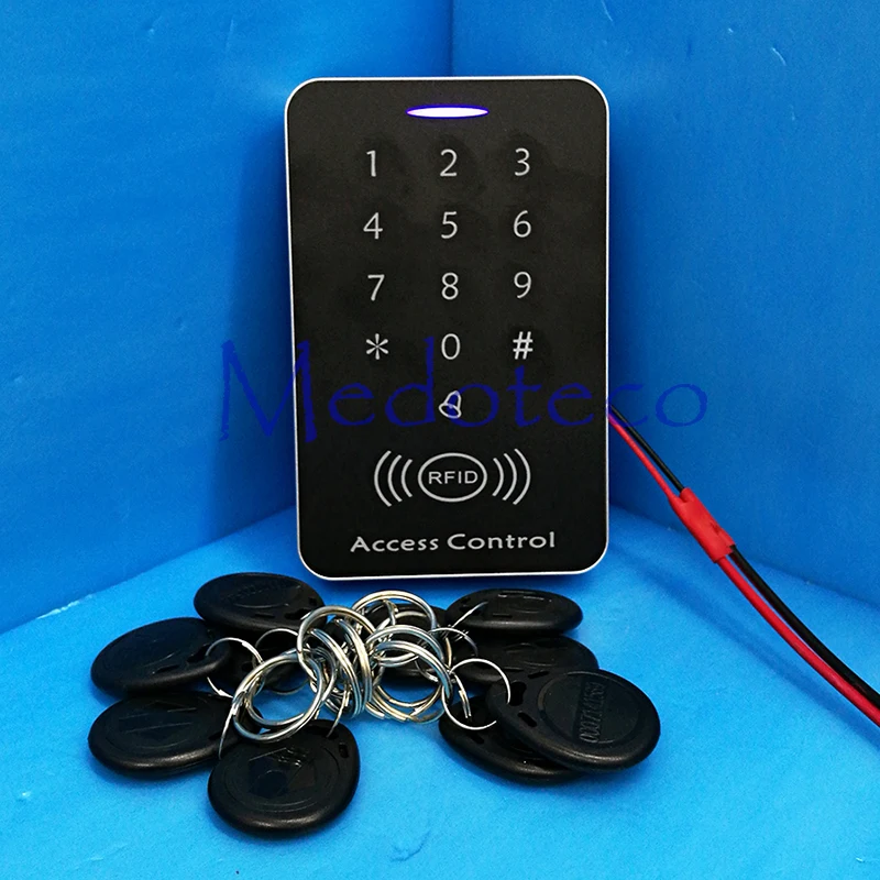 Полная 125 кГц Rfid карта деревянная металлическая система контроля допуска к двери