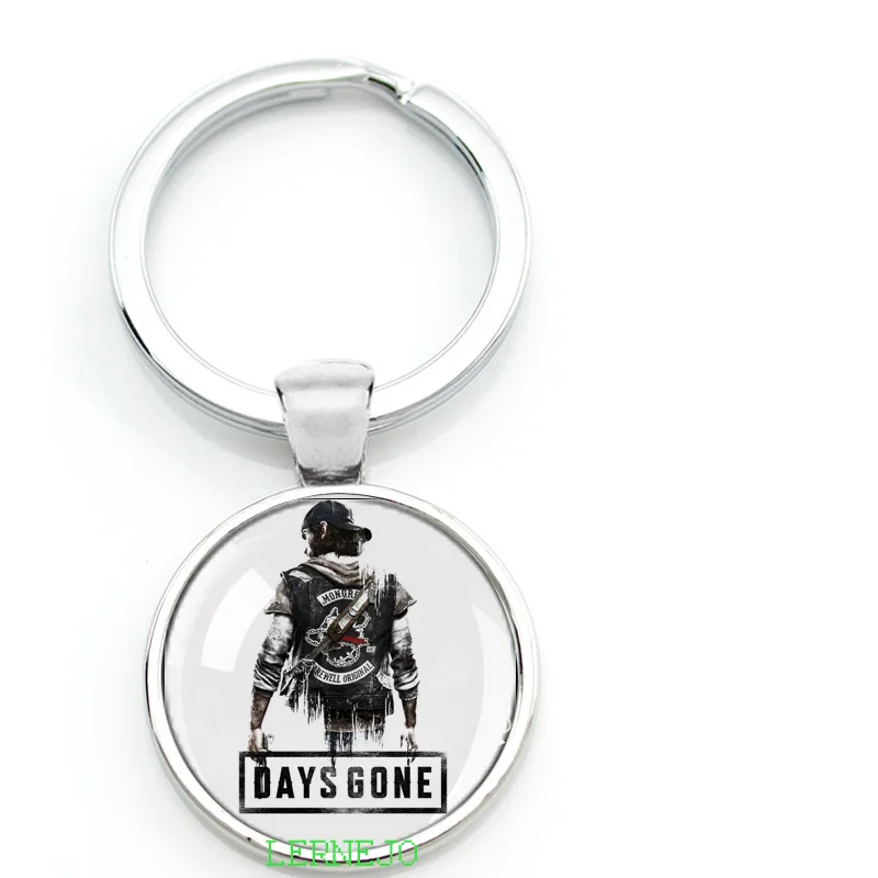 1 Новые игры Days Gone брелок для ключей PS4 рисунок символ брелок задняя подвеска с логотипом для футболки аксессуары - Цвет: 1