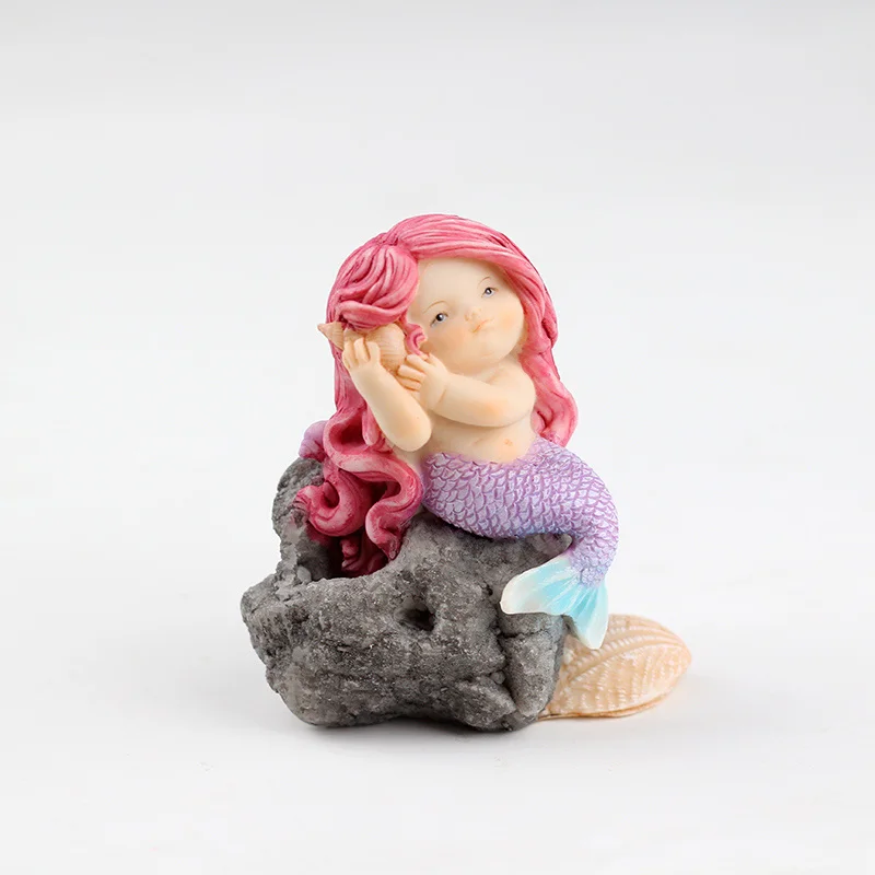 3D силиконовая форма для мыла инструменты украшения торта русалки ручная работа