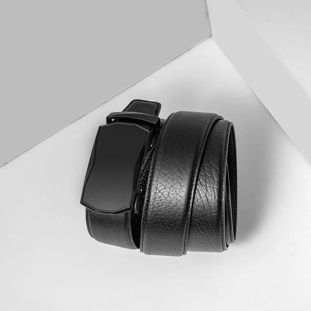 Xiaomi VLLICON автоматический ремень с пряжкой первый слой из воловьей кожи высокого качества модный мужской ремень из коровьей кожи Умные модные мужские ремни