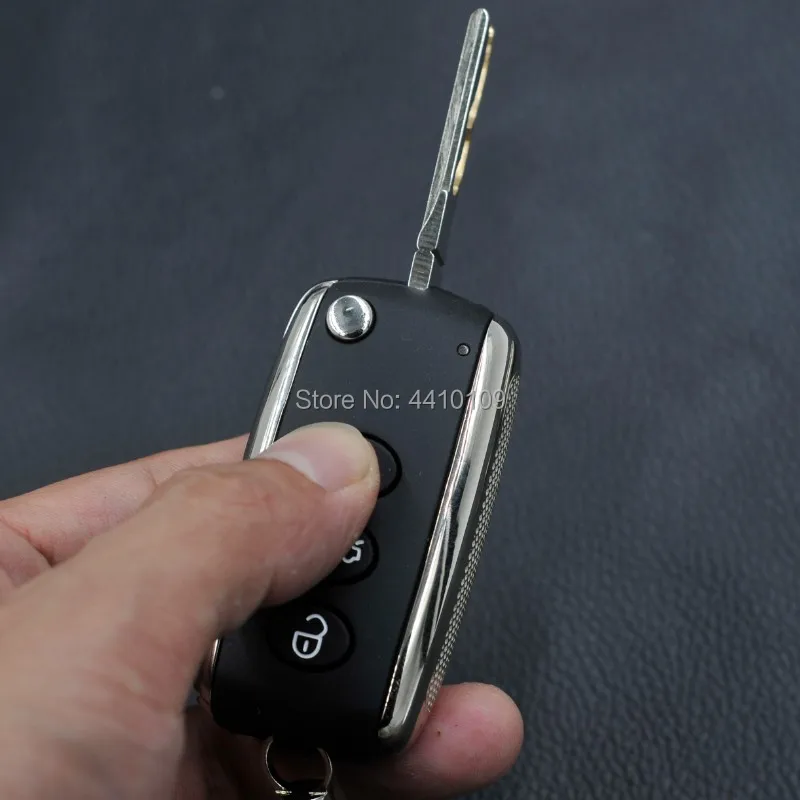 Коллекционный ключ для Bentley Mulsanne Hurtling GT откидной складной дистанционный ключ с логотипом 433 315 МГц