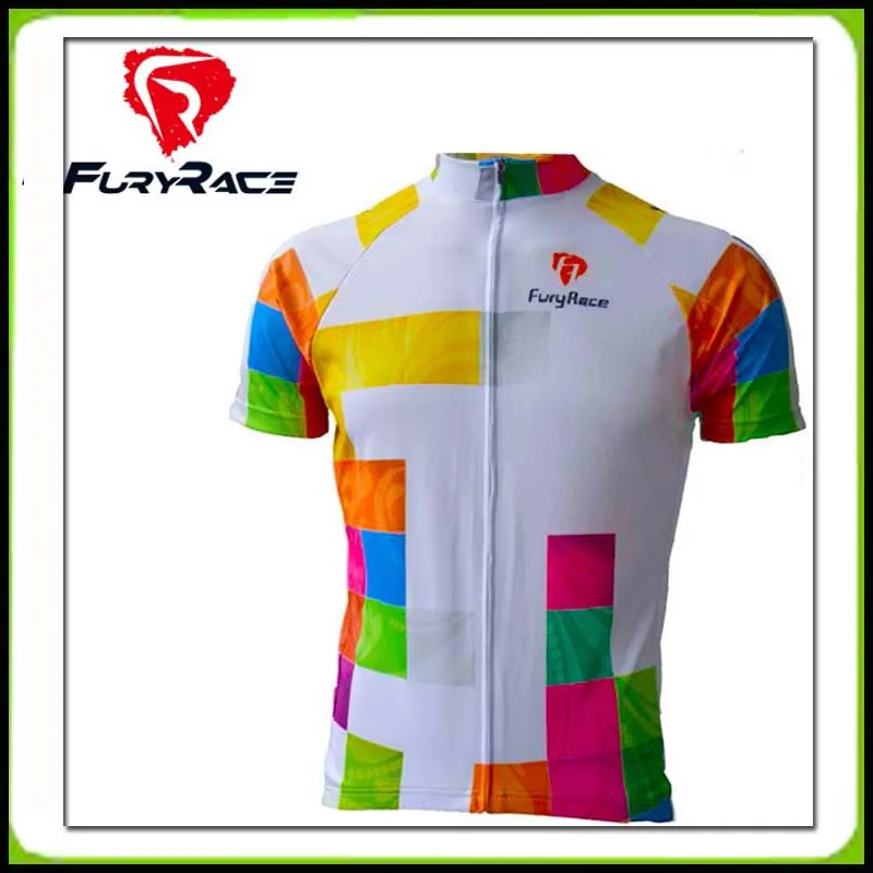 2016 Fury Racing Велоспорт Джерси Спортивная одежда Pro Mtb короткий рукав майки для